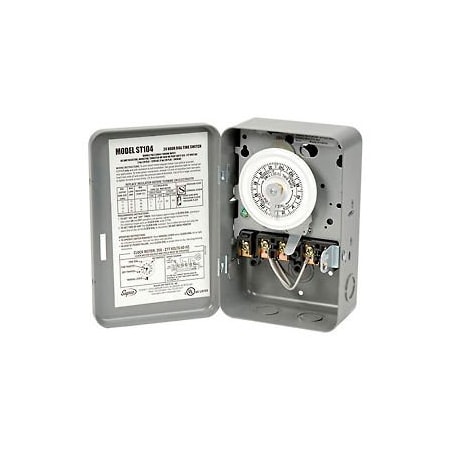 Sealed Unit Parts Co 24-Hour Timer 240 V, DPST ST104